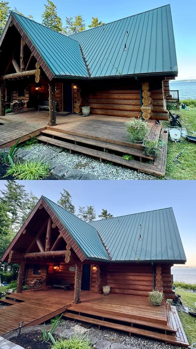 Deep cleaning service with professional equipment